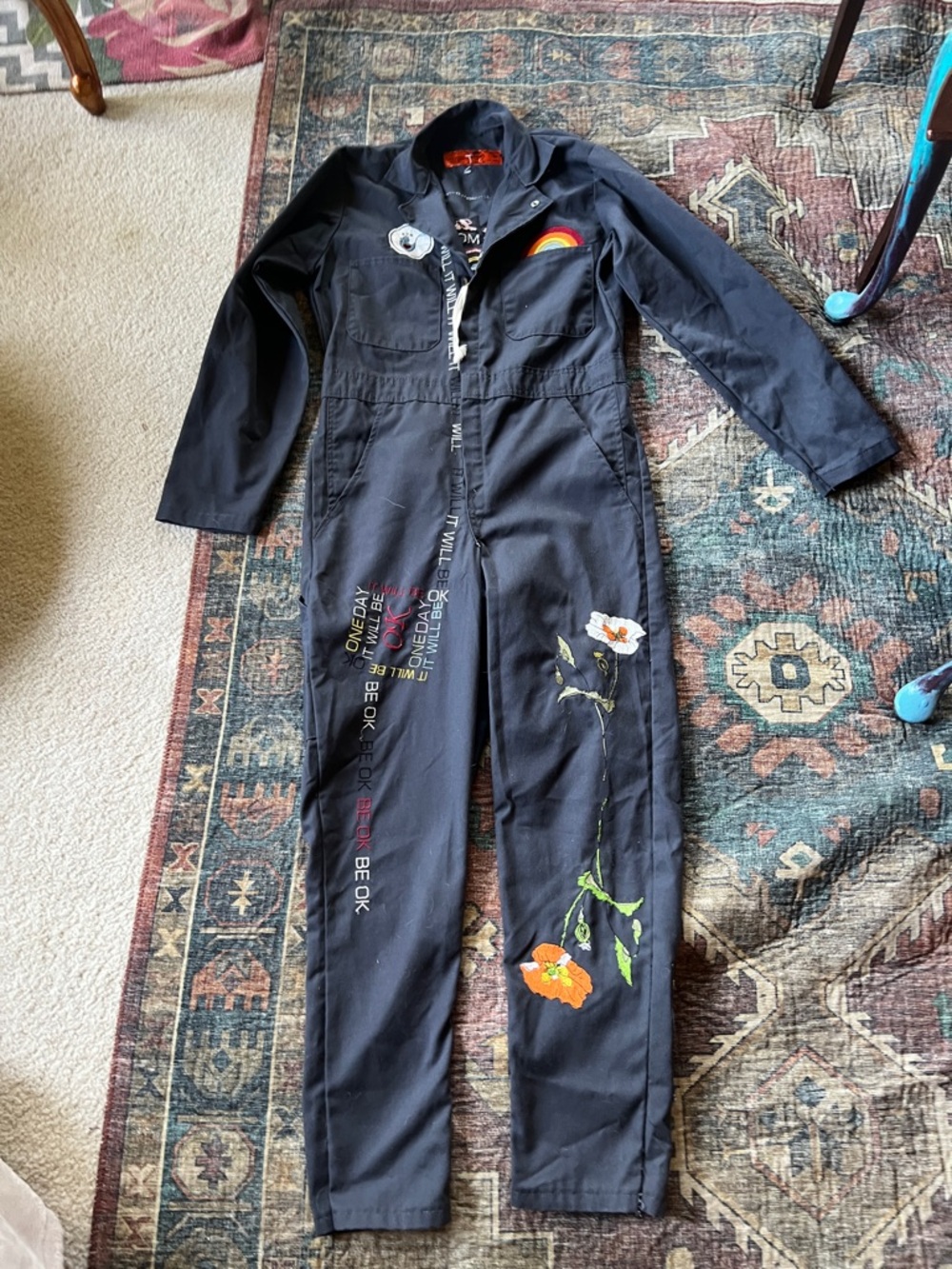 Overalls- Queer pride, peace.